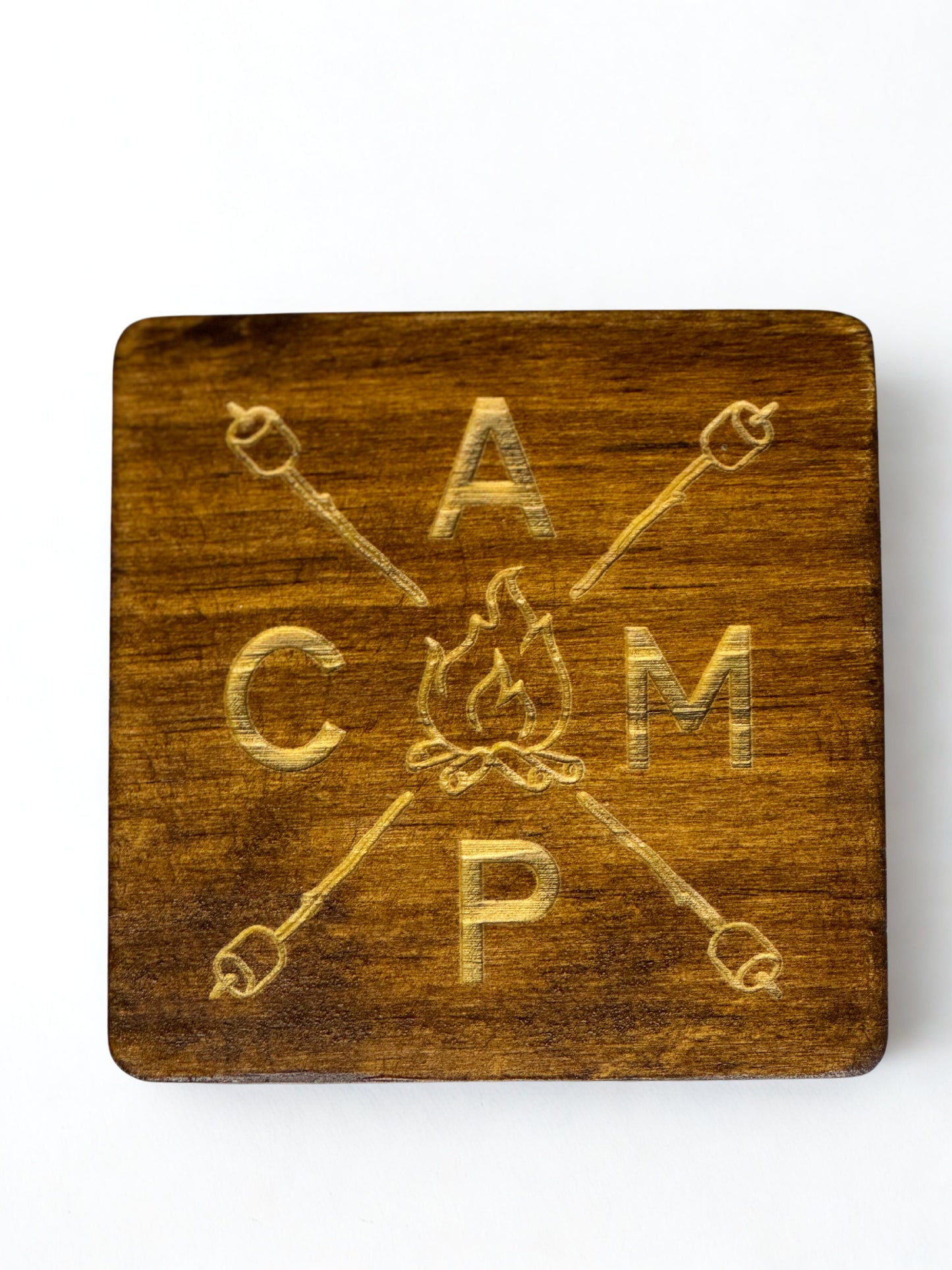 camp fire dark maple