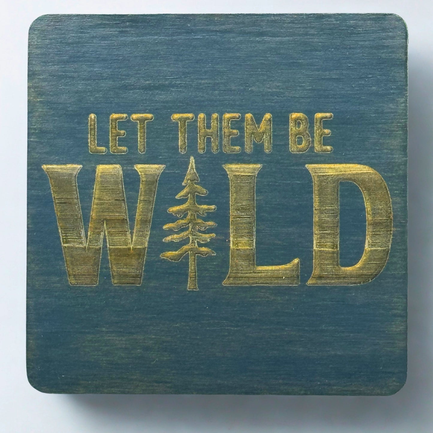 let them be wild in phatom grey-blueish