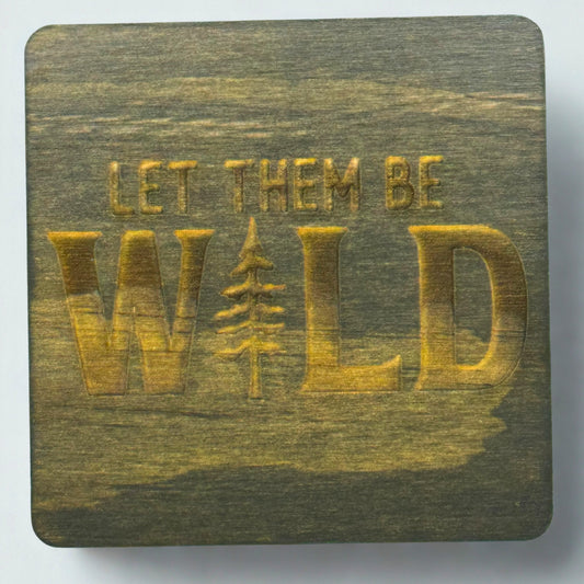let them be wild in carbon grey